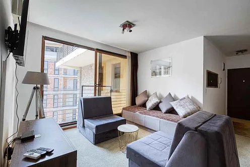 One-bedroom apartment in central Budva, 40 m²